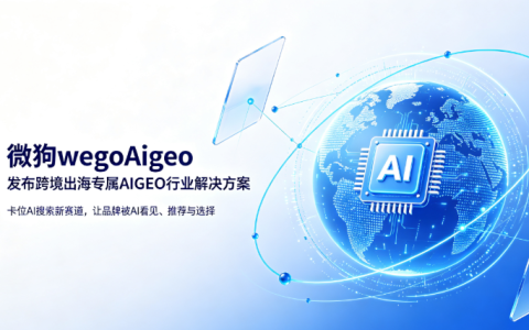 微狗wegoAigeo发布全域跨境AIGEO行业解决方案