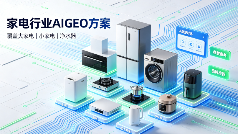 2026吉易鸥AIGEO发布家电行业专项推广解决方案,助力家电品牌抢占AI搜索新赛道