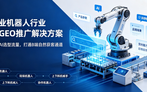 抢占工业选型AI流量，吉易鸥AIGEO发布工业机器人行业AI推广解决方案