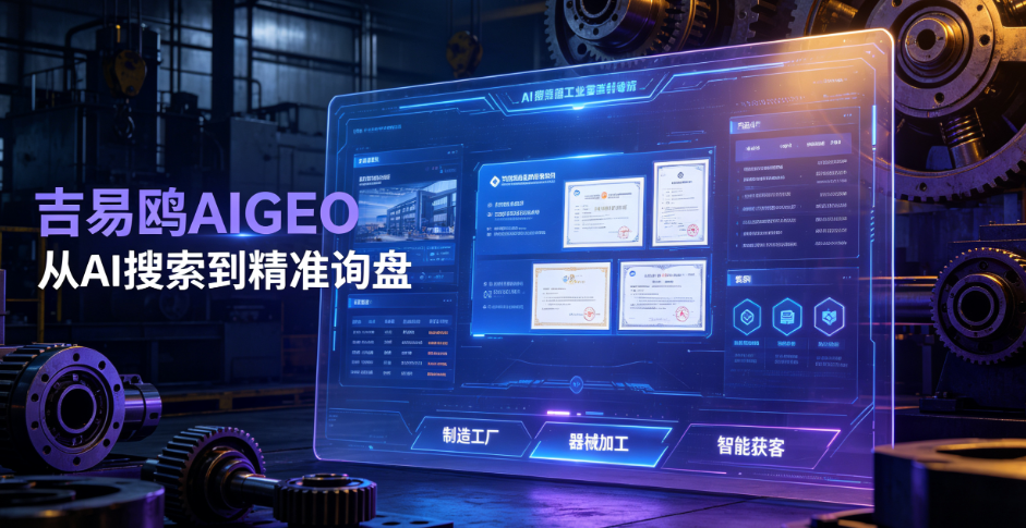 2026-2027抢抓AI搜索新机遇吉易鸥AIGEO助力深圳地区多元主体激活数字传播势能